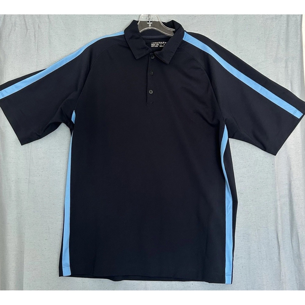 Nike Golf Fit Dry Short Sleeve  Golf Shirt  Blue Men's Size LG